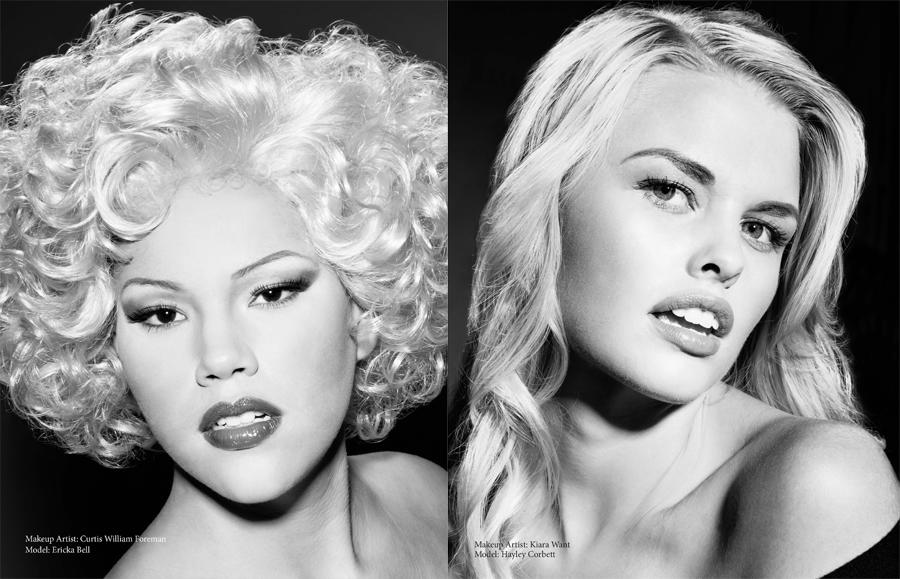 Makeup For Black And White Photography